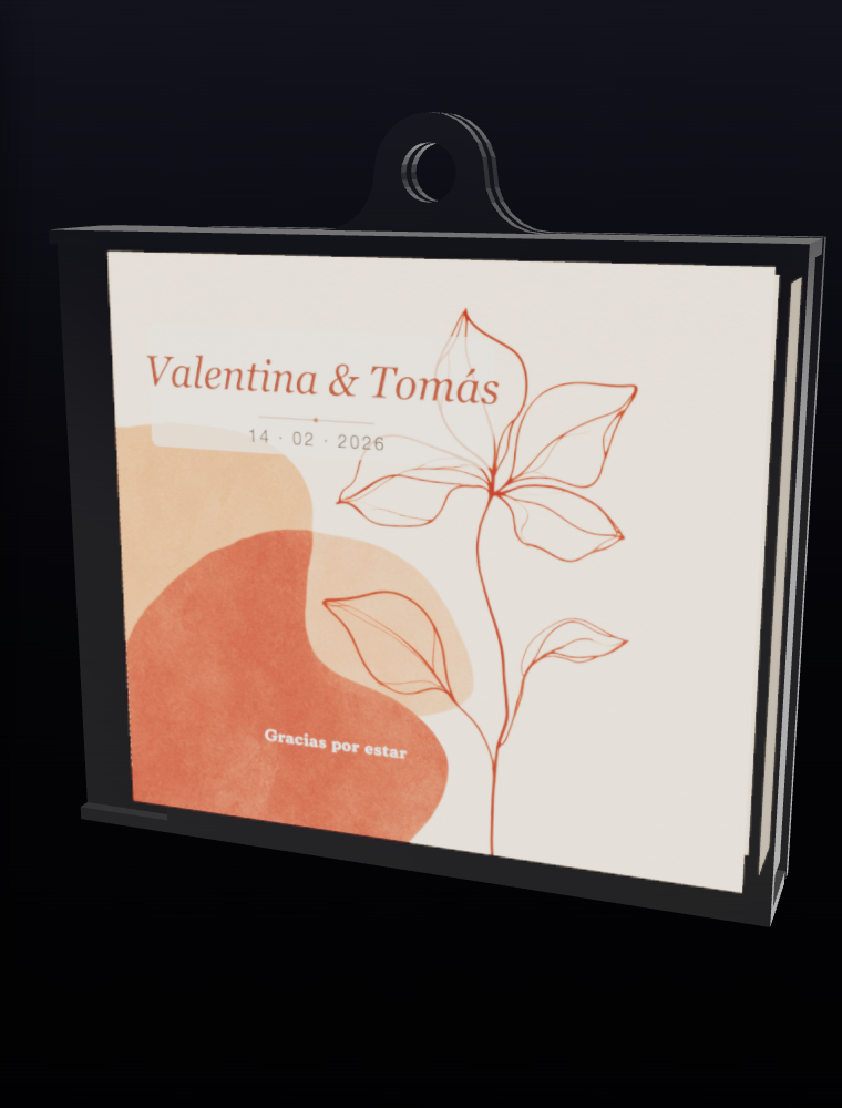 Souvenir de casamiento Valentina y Tomás